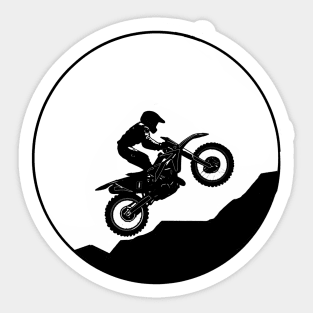 Motocross rider Sticker